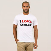 I Liebe Ashley T-Shirt (Vorne ganz)