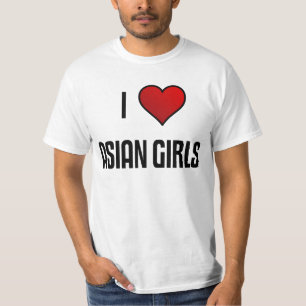 I Liebe-Asiats-Mädchen T-Shirt