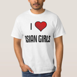 I Liebe-Asiats-Mädchen T-Shirt