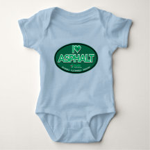 I Liebe Asphalt 1 Stück Baby Bodysuit - Blau