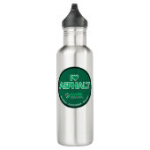 I Liebe Asphalt Edelstahlflasche (Rechts)