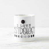 I Liebe Astrologie Sun & Moon Phasen Kaffeetasse (Mittel)