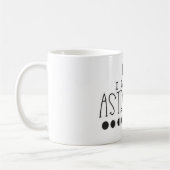 I Liebe Astrologie Sun & Moon Phasen Kaffeetasse (Links)