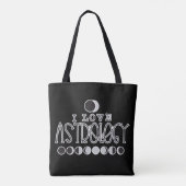 I Liebe Astrologie Sun & Moon Phasen Tasche (Rückseite)