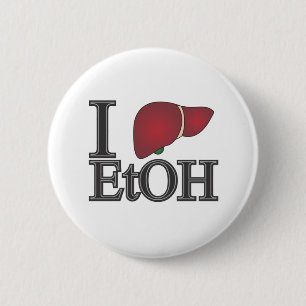 I Liebe-Äthanol Button
