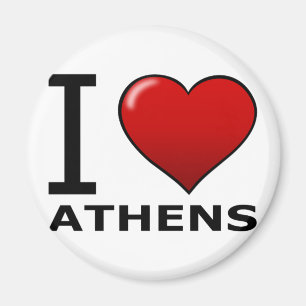I LIEBE ATHEN, GA - GEORGIA MAGNET