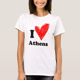 I Liebe Athens T - Shirt