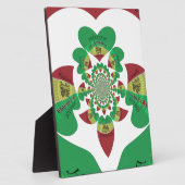 I Liebe Äthiopia Kaleidoscope - Heartfelt Rasta Ar Fotoplatte (Seite)