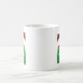 I Liebe Äthiopia Kaleidoscope - Heartfelt Rasta Ar Kaffeetasse (Mittel)
