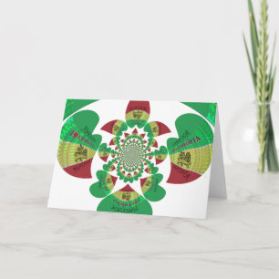 I Liebe Äthiopia Kaleidoscope - Heartfelt Rasta Ar Karte