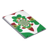 I Liebe Äthiopia Kaleidoscope - Heartfelt Rasta Ar Notizblock (Rechte Seite)