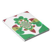 I Liebe Äthiopia Kaleidoscope - Heartfelt Rasta Ar Notizblock (angewinkelt)