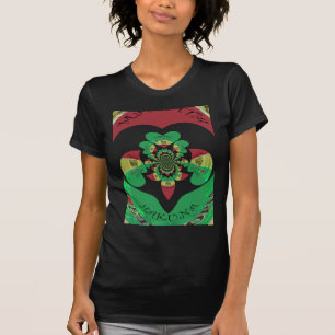 I Liebe Äthiopia Kaleidoscope - Heartfelt Rasta Ar T-Shirt