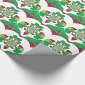 I Liebe Äthiopien Liebliche Herzklopfen Geschenkpapier (Ecke)