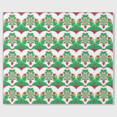 I Liebe Äthiopien Liebliche Herzklopfen Geschenkpapier (Flach)