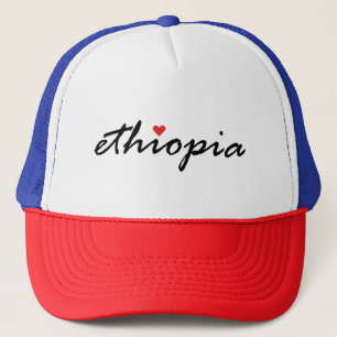 I Liebe Äthiopien Truckerkappe
