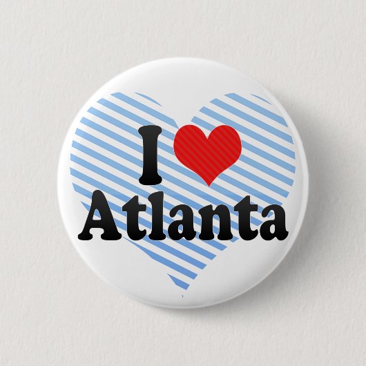 I Liebe Atlanta Button (Vorderseite)