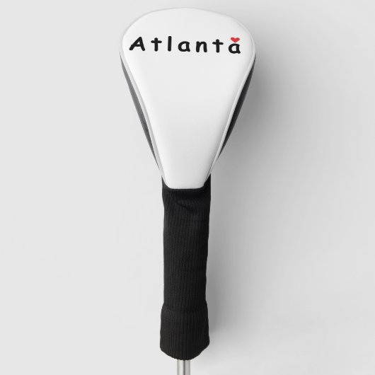 I Liebe Atlanta Golf Headcover (Vorderseite)
