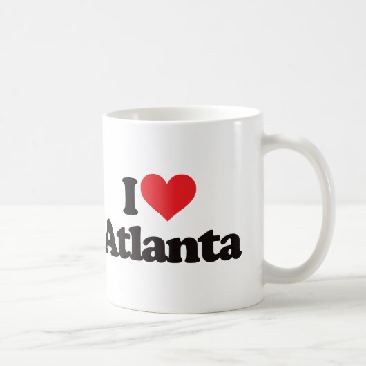 I Liebe Atlanta Kaffeetasse (Rechts)