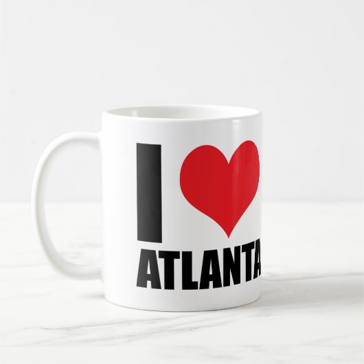 I Liebe Atlanta Kaffeetasse (Links)