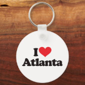 I Liebe Atlanta Schlüsselanhänger (Vorderseite)