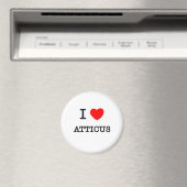 I Liebe Atticus Magnet (In Situ (Geschirrspüler))