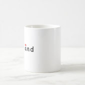i Liebe Auckland Kaffeetasse (Mittel)