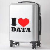 I LIEBE AUFKLEBER (Koffer)