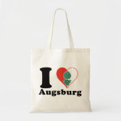 I Liebe Augsburg Tragetasche (Vorne)