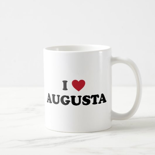 I Liebe Augusta Georgia Kaffeetasse (Rechts)