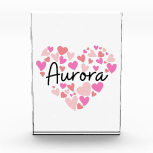 I Liebe Aurora Fotoblock