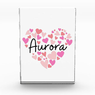 I Liebe Aurora Fotoblock