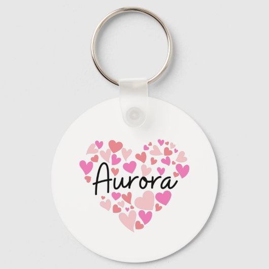I Liebe Aurora Schlüsselanhänger (Vorderseite)