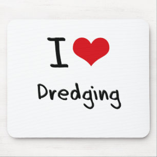 I Liebe-Ausbaggern Mousepad