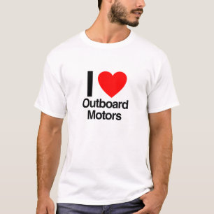 i Liebe Außenbordmotoren T-Shirt