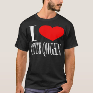 I Liebe äußeres Qwghlm T-Shirt