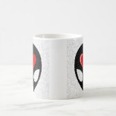 I LIEBE-Außerirdische! Kaffeetasse (Mittel)