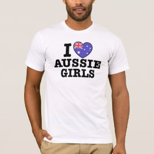 I Liebe Aussie Girls T-Shirt