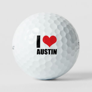 I Liebe Austin Golfball