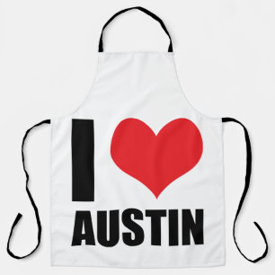 I Liebe Austin Schürze