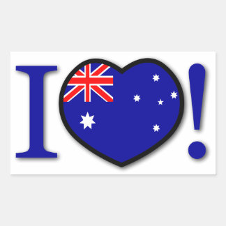 I Liebe Australia Sticker