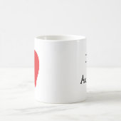 I Liebe Australien Kaffeetasse (Mittel)