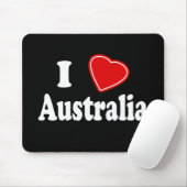 I Liebe Australien Mousepad (Mit Mouse)