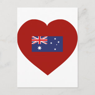 I Liebe Australien Postkarte