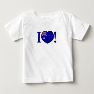 I Liebe-Australien-Säuglings-T - Shirt