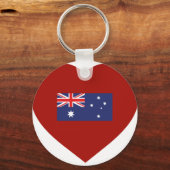 I Liebe Australien Schlüsselanhänger (Vorderseite)