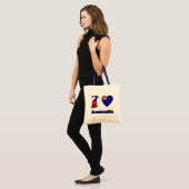 I Liebe Australien Tragetasche (Vorderseite (Model))
