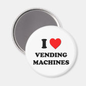 I Liebe Automaten Magnet (Vorderseite/Rückseite)