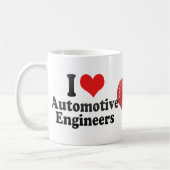I Liebe-Automobilingenieure Kaffeetasse (Links)