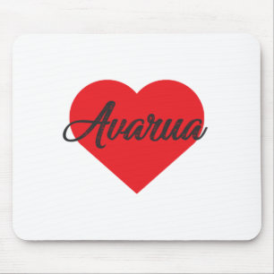 I Liebe Avarua - Cookinseln Mousepad